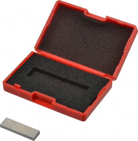 SPI - 0.122" Rectangular Steel Gage Block - Accuracy Grade AS-1, Includes NIST Traceability Certification - Best Tool & Supply