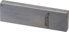 SPI - 0.124" Rectangular Steel Gage Block - Accuracy Grade AS-1, Includes NIST Traceability Certification - Best Tool & Supply