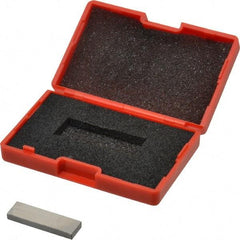 SPI - 0.128" Rectangular Steel Gage Block - Accuracy Grade AS-1, Includes NIST Traceability Certification - Best Tool & Supply