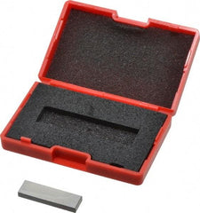 SPI - 0.137" Rectangular Steel Gage Block - Accuracy Grade AS-1, Includes NIST Traceability Certification - Best Tool & Supply