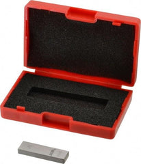 SPI - 0.142" Rectangular Steel Gage Block - Accuracy Grade AS-1, Includes NIST Traceability Certification - Best Tool & Supply