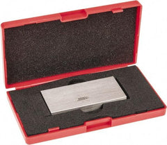 SPI - 3" Rectangular Steel Gage Block - Accuracy Grade AS-1, Includes NIST Traceability Certification - Best Tool & Supply