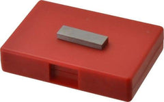 SPI - 0.16" Rectangular Steel Gage Block - Accuracy Grade AS-1, Includes NIST Traceability Certification - Best Tool & Supply