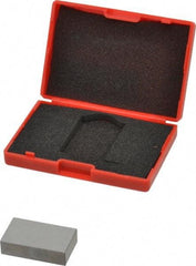 SPI - 0.8" Rectangular Steel Gage Block - Accuracy Grade AS-1, Includes NIST Traceability Certification - Best Tool & Supply