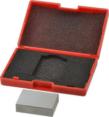 SPI - 0.95" Rectangular Steel Gage Block - Accuracy Grade AS-1, Includes NIST Traceability Certification - Best Tool & Supply