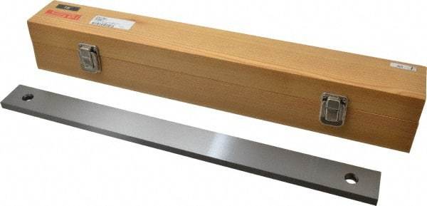 SPI - 16" Rectangular Steel Gage Block - Accuracy Grade AS-1, Includes NIST Traceability Certification - Best Tool & Supply