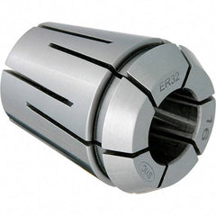 Techniks - 1/8" ER16 Coolant Collet - 1.083" OAL, 0.67" Overall Diam - Exact Industrial Supply