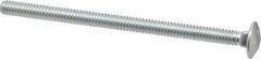 Value Collection - 1/4-20 UNC 4" Length Under Head, Standard Square Neck, Carriage Bolt - Grade 2 Steel, Zinc-Plated Finish - Best Tool & Supply