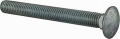 Value Collection - 1/2-13 UNC 4-1/2" Length Under Head, Standard Square Neck, Carriage Bolt - Grade 2 Steel, Zinc-Plated Finish - Best Tool & Supply