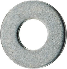 Value Collection - 5/16" Screw, Steel USS Flat Washer - 3/8" ID x 7/8" OD, 3/32" Thick, Zinc-Plated Finish - Best Tool & Supply