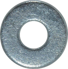 Value Collection - 7/16" Screw, Steel USS Flat Washer - 1/2" ID x 1-1/4" OD, 5/64" Thick, Zinc-Plated Finish - Best Tool & Supply