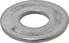 Value Collection - 7/8" Screw, Steel USS Flat Washer - 15/16" ID x 2-1/4" OD, 0.1719" Thick, Zinc-Plated Finish - Best Tool & Supply