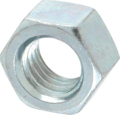 Value Collection - 5/8-11 UNC Steel Right Hand Hex Nut - 15/16" Across Flats, 0.5469" High, Zinc-Plated Finish - Best Tool & Supply