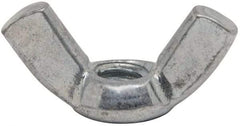 Value Collection - 1/4-20 UNC, Zinc Plated, Steel Standard Wing Nut - 1.1" Wing Span, 0.57" Wing Span - Best Tool & Supply