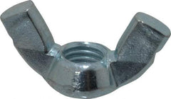 Value Collection - 1/2-13 UNC, Zinc Plated, Steel Standard Wing Nut - 1.94" Wing Span, 1" Wing Span - Best Tool & Supply