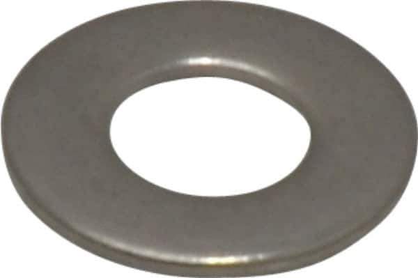 Value Collection - #8 Screw, Grade 18-8 Stainless Steel Standard Flat Washer - 3/16" ID x 7/16" OD, 0.049" Thick - Best Tool & Supply