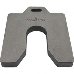 Maudlin Products - Metal Shim Stock Type: Slotted Shim Material: Stainless Steel - Best Tool & Supply