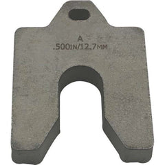 Maudlin Products - Metal Shim Stock Type: Slotted Shim Material: Stainless Steel - Best Tool & Supply