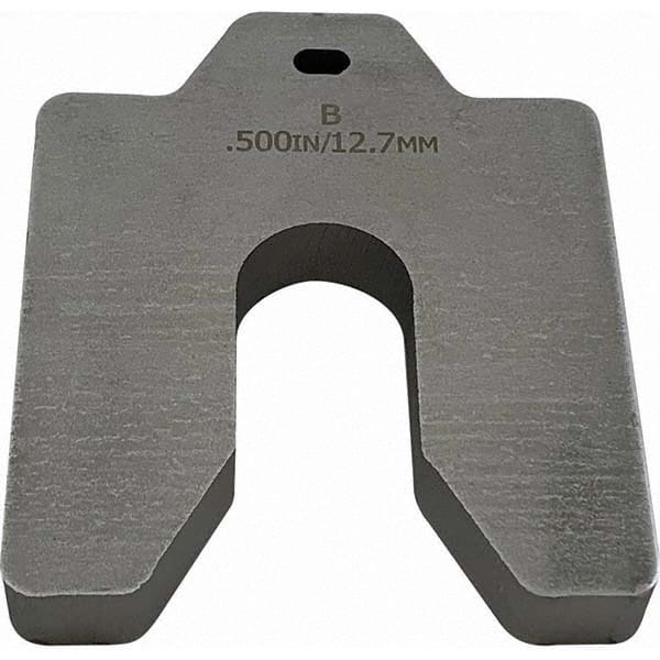 Maudlin Products - Metal Shim Stock Type: Slotted Shim Material: Stainless Steel - Best Tool & Supply