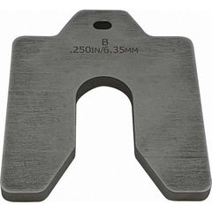 Maudlin Products - Metal Shim Stock Type: Slotted Shim Material: Stainless Steel - Best Tool & Supply