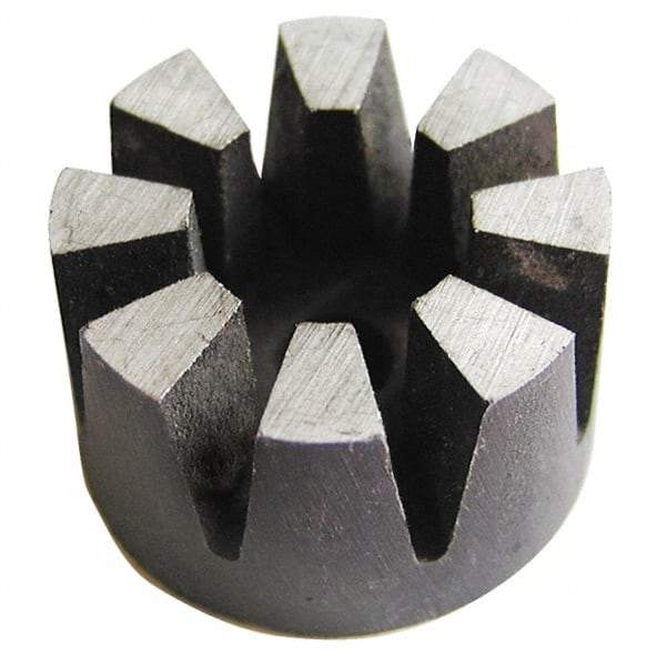 Eclipse - 1-1/4" OD x 1-3/8" High, 2 Pole Alnico Rotor Magnet - 5/16" Hole Diam, 23 Lb Max Holding Capacity, 1,022°F Max Operating Temp - Best Tool & Supply