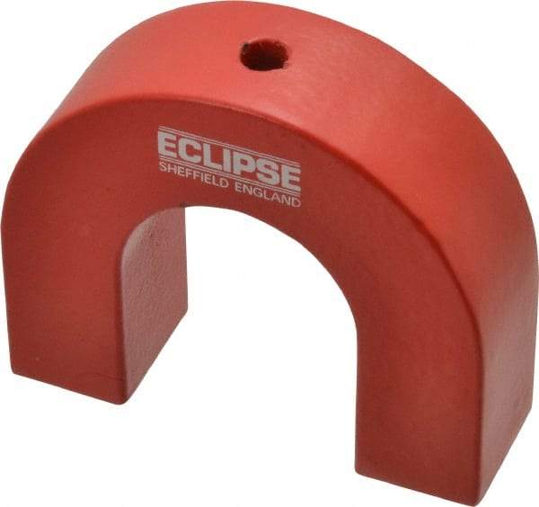 Eclipse - 1/4" Hole Diam, 3" Overall Width, 15/16" Deep, 2-1/2" High, Alnico Power Magnets - 1,022°Fahrenheit Max Operating Temp - Best Tool & Supply