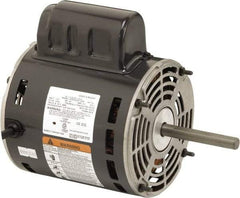 US Motors - 1/3 hp, ODP Enclosure, Auto Thermal Protection, 1,650 RPM, 115 Volt, 60 Hz, Industrial Electric AC/DC Motor - Size 48 Frame, Stud Mount, 1 Speed, Ball Bearings, 4.0 Full Load Amps, B Class Insulation, CW Lead End - Best Tool & Supply