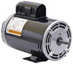 US Motors - 2 hp, ODP Enclosure, Auto Thermal Protection, 3,450 RPM, 230 Volt, 60 Hz, Industrial Electric AC/DC Motor - Size 48 Frame, Thru Bolt with Base Mount, 1 Speed, Ball Bearings, 8.7 Full Load Amps, F Class Insulation, CCW Shaft End - Best Tool & Supply