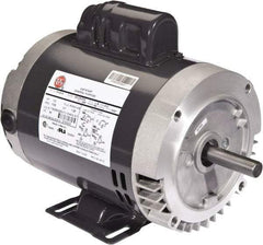 US Motors - 1 hp, ODP Enclosure, Auto Thermal Protection, 1,725 RPM, 115/208-230 Volt, 60 Hz, Industrial Electric AC/DC Motor - Size 56 Frame, J-Face/Base Mount, 1 Speed, Ball Bearings, 15.2/7.7-7.6 Full Load Amps, B Class Insulation, CCW Drive End - Best Tool & Supply