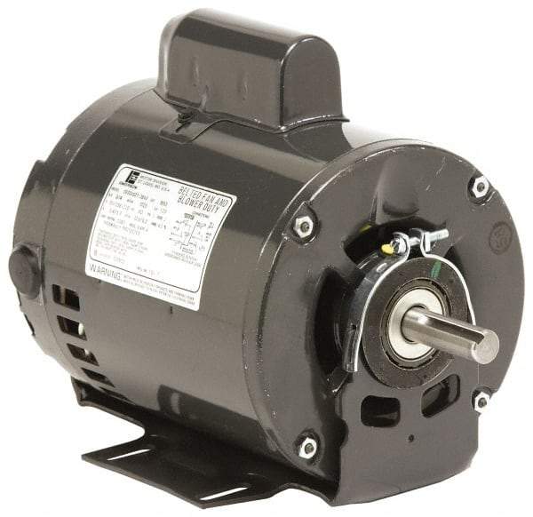 US Motors - 2 hp, TEAO Enclosure, No Thermal Protection, 1,725 RPM, 208-230/460 Volt, 60 Hz, Three Phase Standard Efficient Motor - Size 145 Frame, Rigid Mount, 1 Speed, Ball Bearings, 6.3-6.2/3.1 Full Load Amps, B Class Insulation, Reversible - Best Tool & Supply