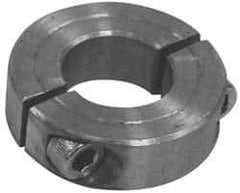 Climax Metal Products - 11/16" Bore, Steel, Two Piece Clamp Collar - 1-3/8" Outside Diam - Best Tool & Supply