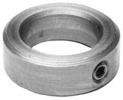 Climax Metal Products - 2-3/4" Bore, Stainless Steel, Set Screw Shaft Collar - 4" Outside Diam, 1-1/8" Wide - Best Tool & Supply