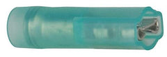 3M - 16 to 14 AWG, Nylon, Fully Insulated, Female Wire Disconnect - 3/16 Inch Wide Tab, Blue, RoHS 2011/65/EU Compliant - Best Tool & Supply