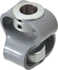 Huco - 5/8" Max Bore Diam, Flexible Flex P Double Loop Coupling - 54mm OD, Polyurethane - Best Tool & Supply