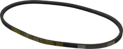 Continental ContiTech - Section A, 36" Outside Length, V-Belt - Wingprene Rubber-Impregnated Fabric, HY-T Matchmaker, No. A34 - Best Tool & Supply