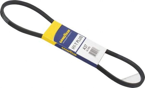 Continental ContiTech - Section A, 39" Outside Length, V-Belt - Wingprene Rubber-Impregnated Fabric, HY-T Matchmaker, No. A37 - Best Tool & Supply