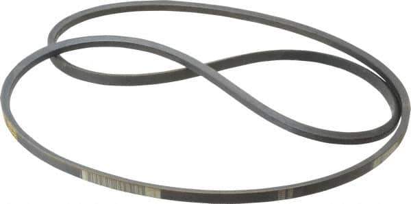 Continental ContiTech - Section A, 78" Outside Length, V-Belt - Wingprene Rubber-Impregnated Fabric, HY-T Matchmaker, No. A76 - Best Tool & Supply