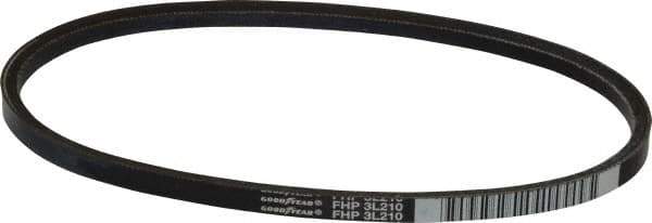 Continental ContiTech - Section 3L, 21" Outside Length, V-Belt - High Traction Rubber, Fractional HP, No. 3L210 - Best Tool & Supply