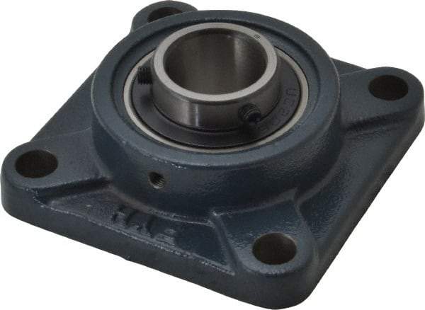 Value Collection - 4-1/4" OALBall Bearing Pillow Block - Cast Iron - Best Tool & Supply