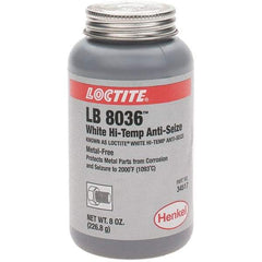 Loctite - 8 oz Brush Top High Temperature Anti-Seize Lubricant - Graphite, 2,000°F - Best Tool & Supply