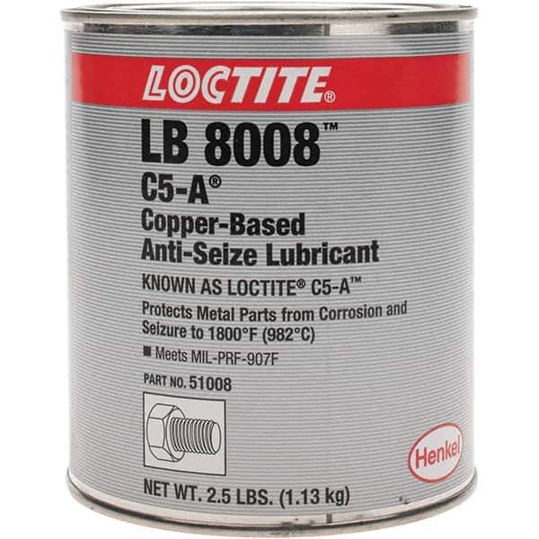 Loctite - 2.5 Lb Can Anti-Seize Lubricant - Copper, 1,800°F - Best Tool & Supply