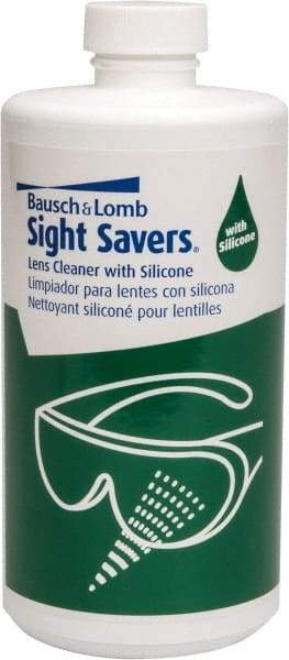 Bausch & Lomb - 16 Ounce Antifog and Antistatic, Silicone Lens Cleaning Solution - Pump not Included - Best Tool & Supply