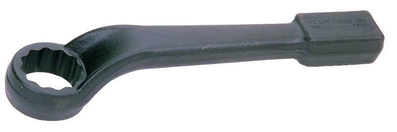 3" x  16" OAL-12 Point-Black Oxide-Offset Striking Wrench - Best Tool & Supply