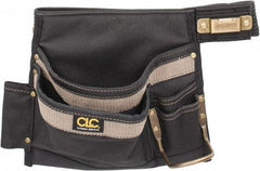 CLC - 46" Max Waste Tool Belt - 6 Pocket, 2" Wide, Tan/Black, Polyester - Best Tool & Supply