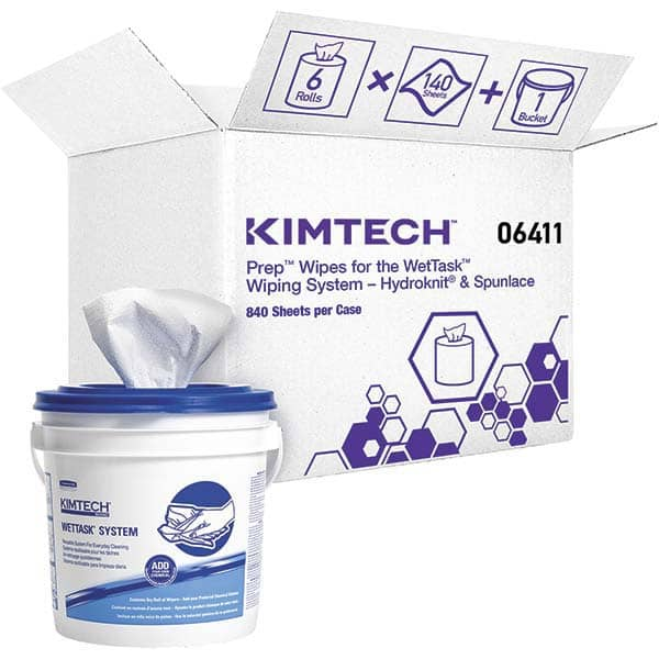 Kimtech - 6 Qty 1 Pack Dry General Purpose Wipes - Best Tool & Supply