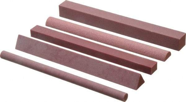 Value Collection - 5 Piece Synthetic Ruby Stone Kit - Coarse, Fine & (3) Medium - Best Tool & Supply