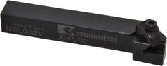 Kennametal - Internal/External Thread, Left Hand Cut, 1/2" Shank Width x 1/2" Shank Height Indexable Threading Toolholder - 3-1/2" OAL, N.2L Insert Compatibility, NS Toolholder, Series Top Notch - Best Tool & Supply