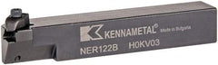 Kennametal - Internal/External Thread, Right Hand Cut, 3/4" Shank Width x 3/4" Shank Height Indexable Threading Toolholder - 4-1/2" OAL, N.2L Insert Compatibility, NE Toolholder, Series Top Notch - Best Tool & Supply