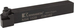 Kennametal - External Thread, Right Hand Cut, 5/8" Shank Width x 5/8" Shank Height Indexable Threading Toolholder - 4-1/2" OAL, N.2R Insert Compatibility, NS Toolholder, Series Top Notch - Best Tool & Supply