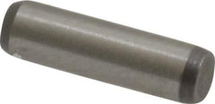 Made in USA - 1/8" Diam x 7/16" Pin Length 416 Stainless Steel Precision Dowel Pin - Passivated Finish, C 36-42 Hardness, 2 Beveled End - Best Tool & Supply